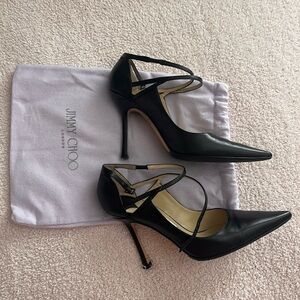 jimmy choo black pumps 🐈‍⬛✨